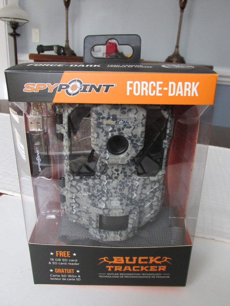 Spypoint FORCE-DARK Trail Camera - Camo (in original box)