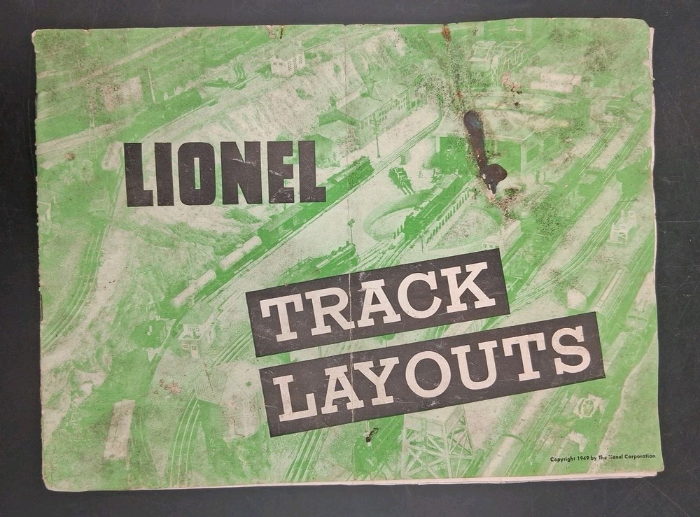 1949 LIONEL Track Layouts booklet
