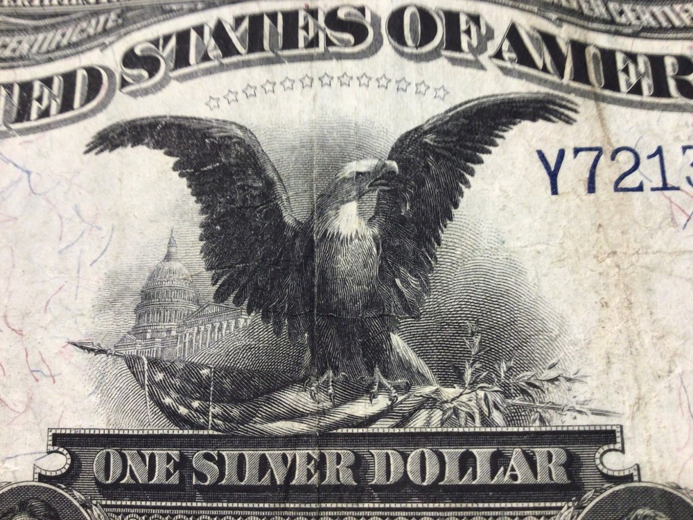 1899 “ Black Eagle “ Silver Certificate