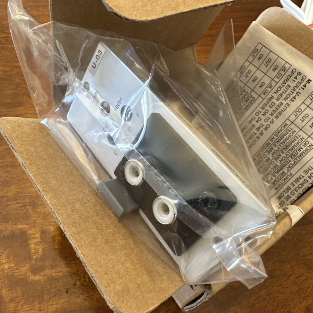 TOA Electronics U-03R Unbalanced Line Input Lo/Hi Cut Filter Module *NEW OPENED