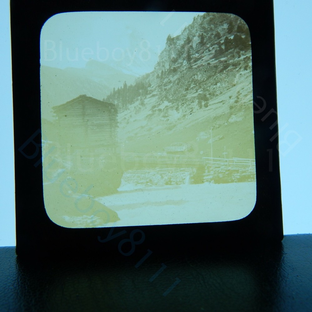 Matterhorn from zemmatt magic lantern