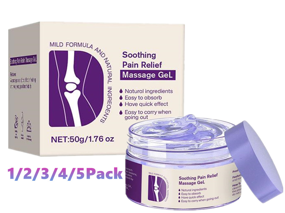 Joint Pain Purple Gel Fast Acting Gel, Kresin Soothing Pain Massage Gel, 100g