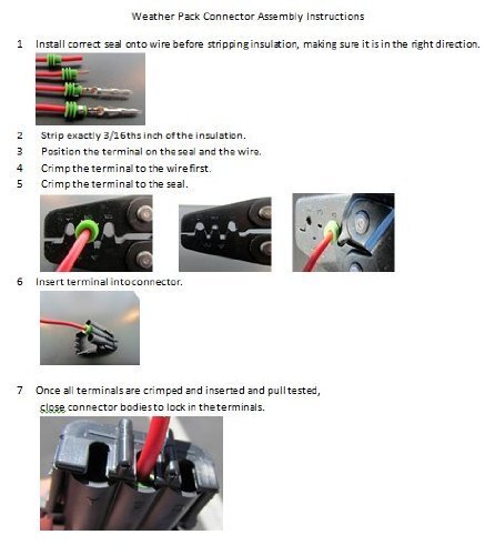 GM Delphi Weatherpack Crimper Tool