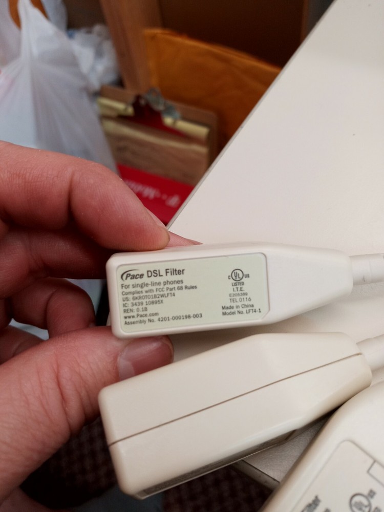 460 - 3qty Pace DSL Filters