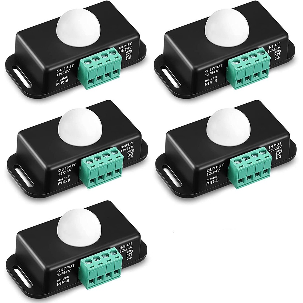 12V-24V Automatic Infrared PIR Motion Sensor Detector Switch for LED Strip Light