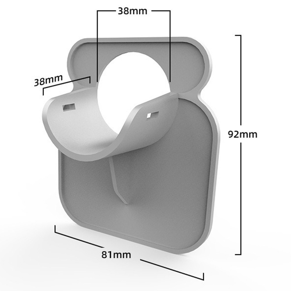 2 ABS Pipe Holders for Swimming Pools Essential Support Brackets for 38mm Hoses