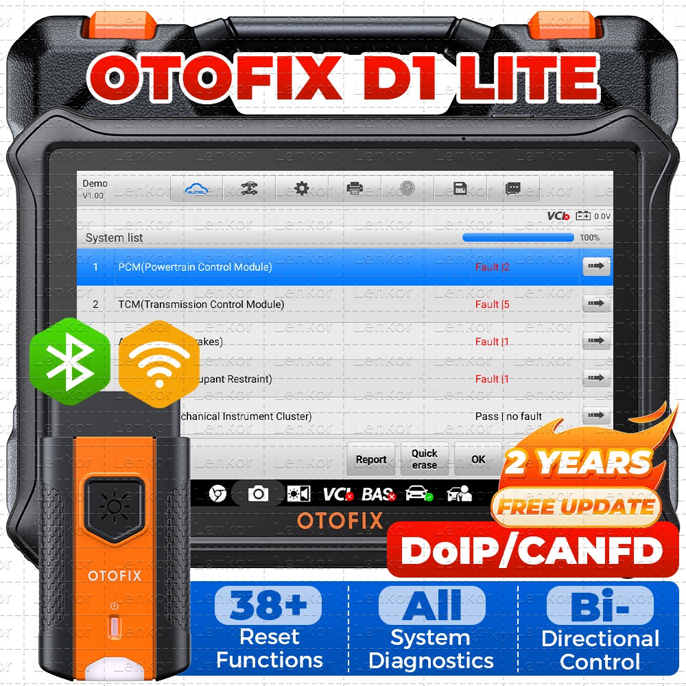 2025 OTOFIX D1 Lite Car Bidirectional Scanner Full System Diagnostic Coding Tool