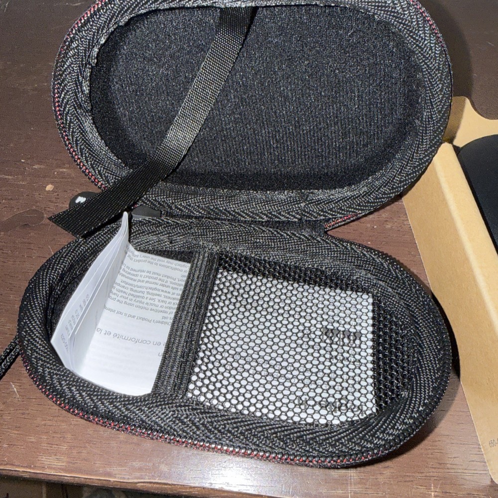 Logitech Pebble 2 M350s Wireless Bluetooth Mouse Black + Carry Case NIB