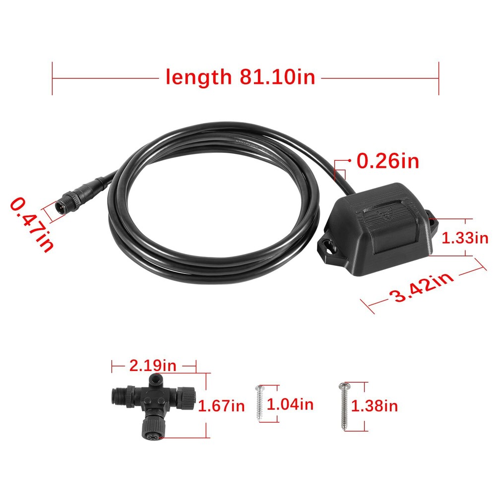 for Garmin echoMAP NMEA 2000 Three-Axis Compass Heading Sensor Kit 010-11417-10