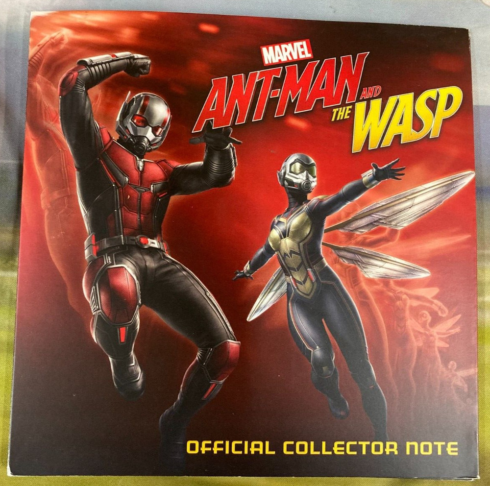 Ant-Man and the Wasp Official Collector Note