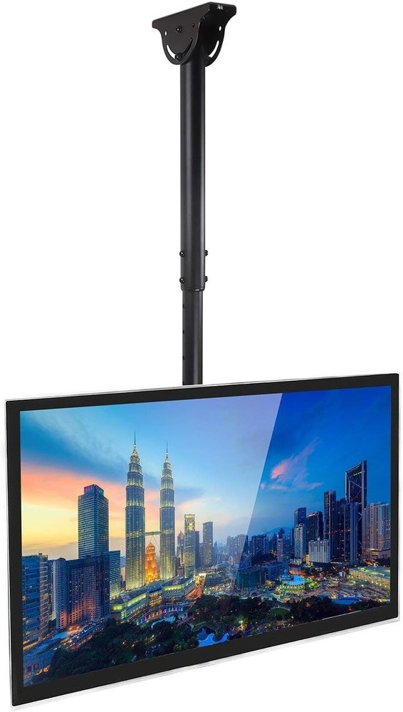 Premium Full Motion Ceiling TV Mount - Adjustable Height & Tilt for OLED TVs