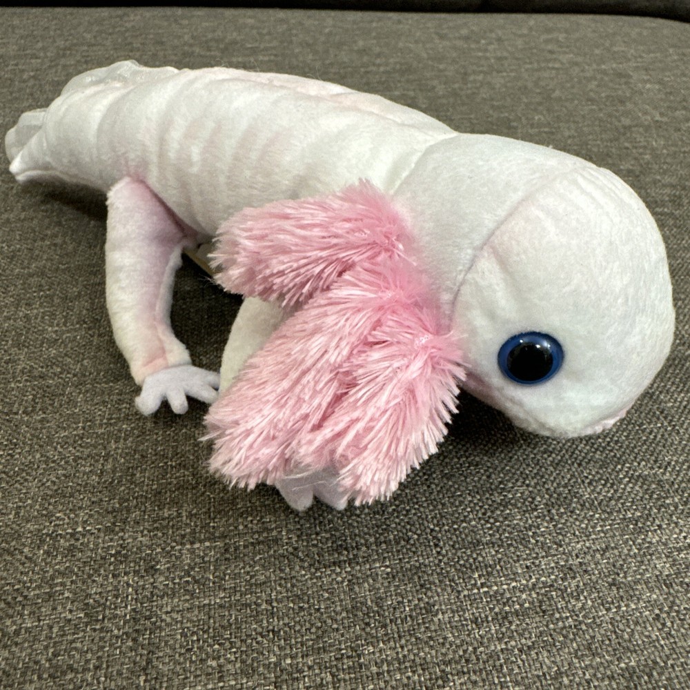 Folkmanis Axolotl Finger Puppet, 9"