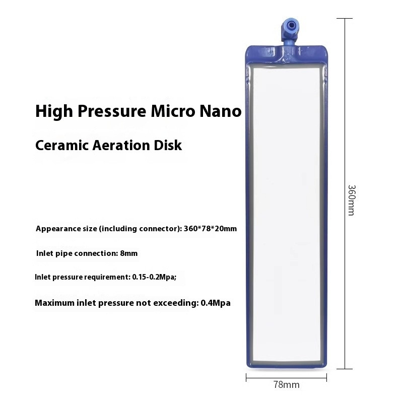 Fish Tank Bubble Oxygen Diffuser Aquarium Dual Interface Air Stone Bar Accessory
