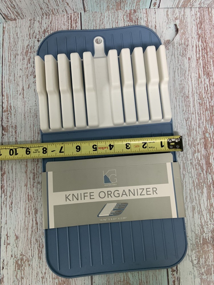 Kenton Grey Knife Organizer.BLUE