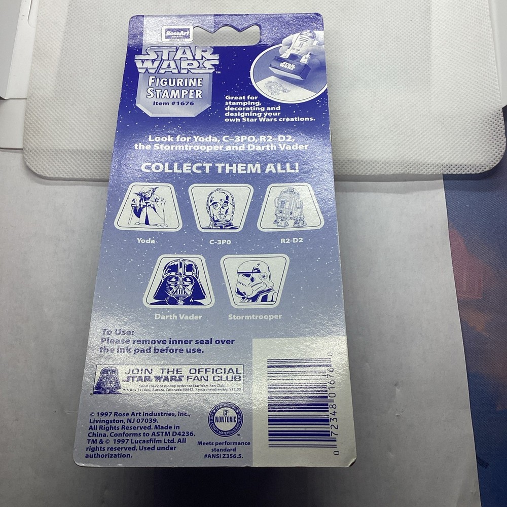 Star Wars Figurine Stamper - Darth Vader