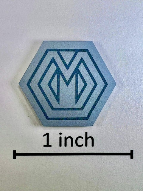 2025 Hexagonal 0.25 Troy Oz bar of Osmium, Mintage of 25!