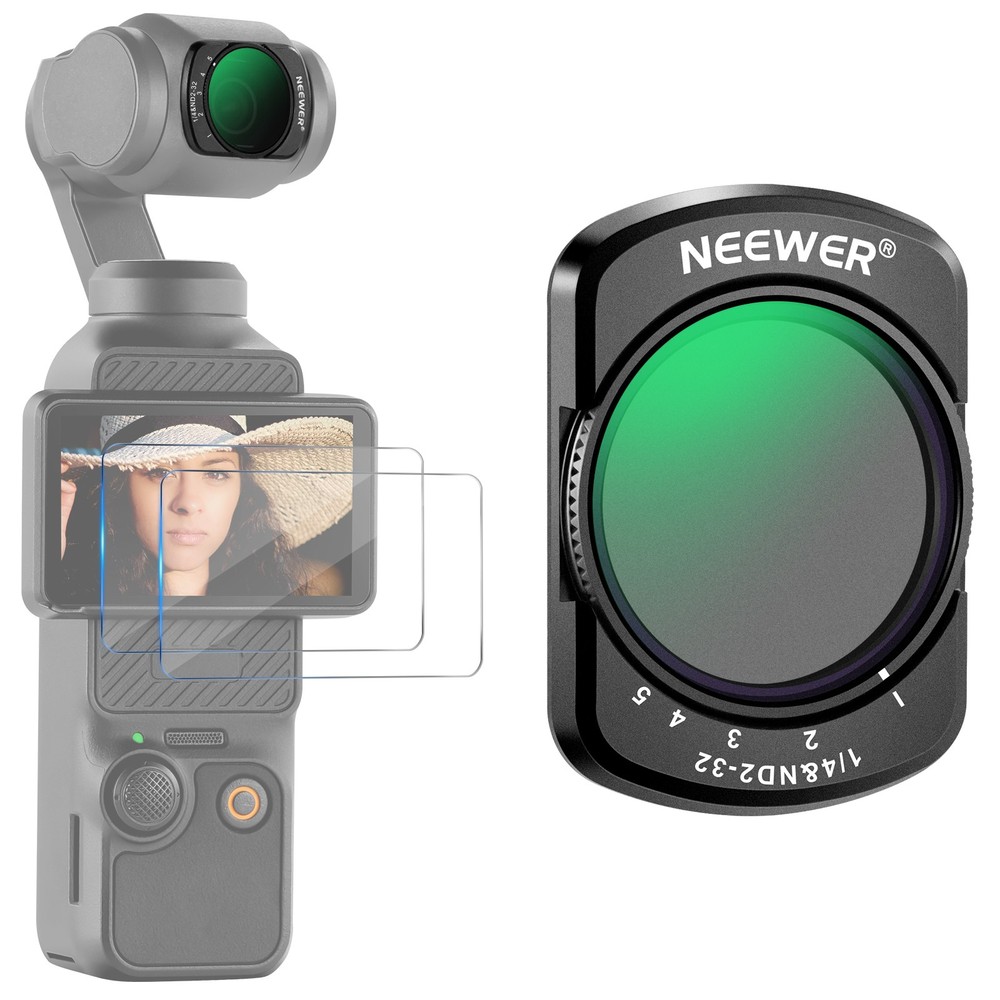 NEEWER FL-83D Variable ND & Diffusion Filter for DJI Pocket 3
