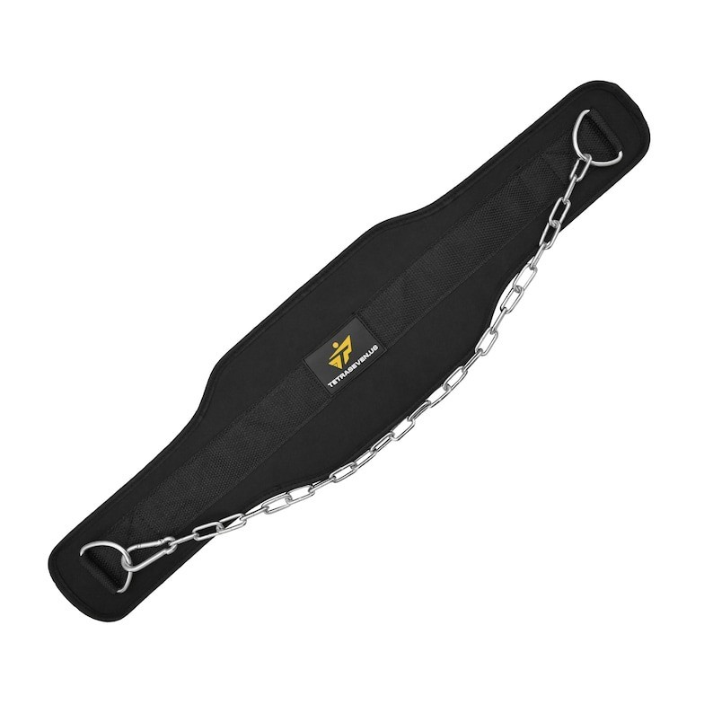 Weightlifting Dip Belt with Steel Chain – For Dips , Pull-Ups