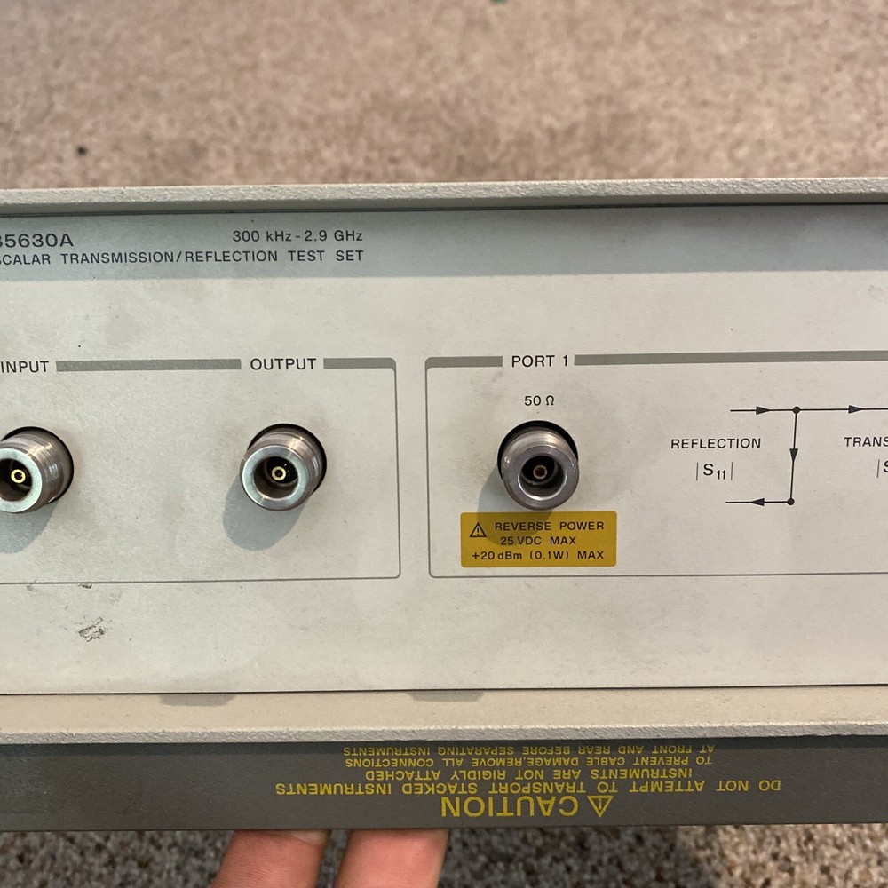Agilent - Keysight 85630A Transmission Reflection Test Set