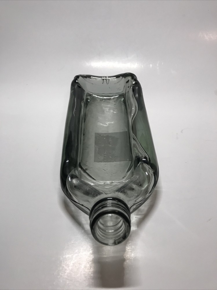 Unique Melted slumped relaxed bottle tray cheese log server bread dip