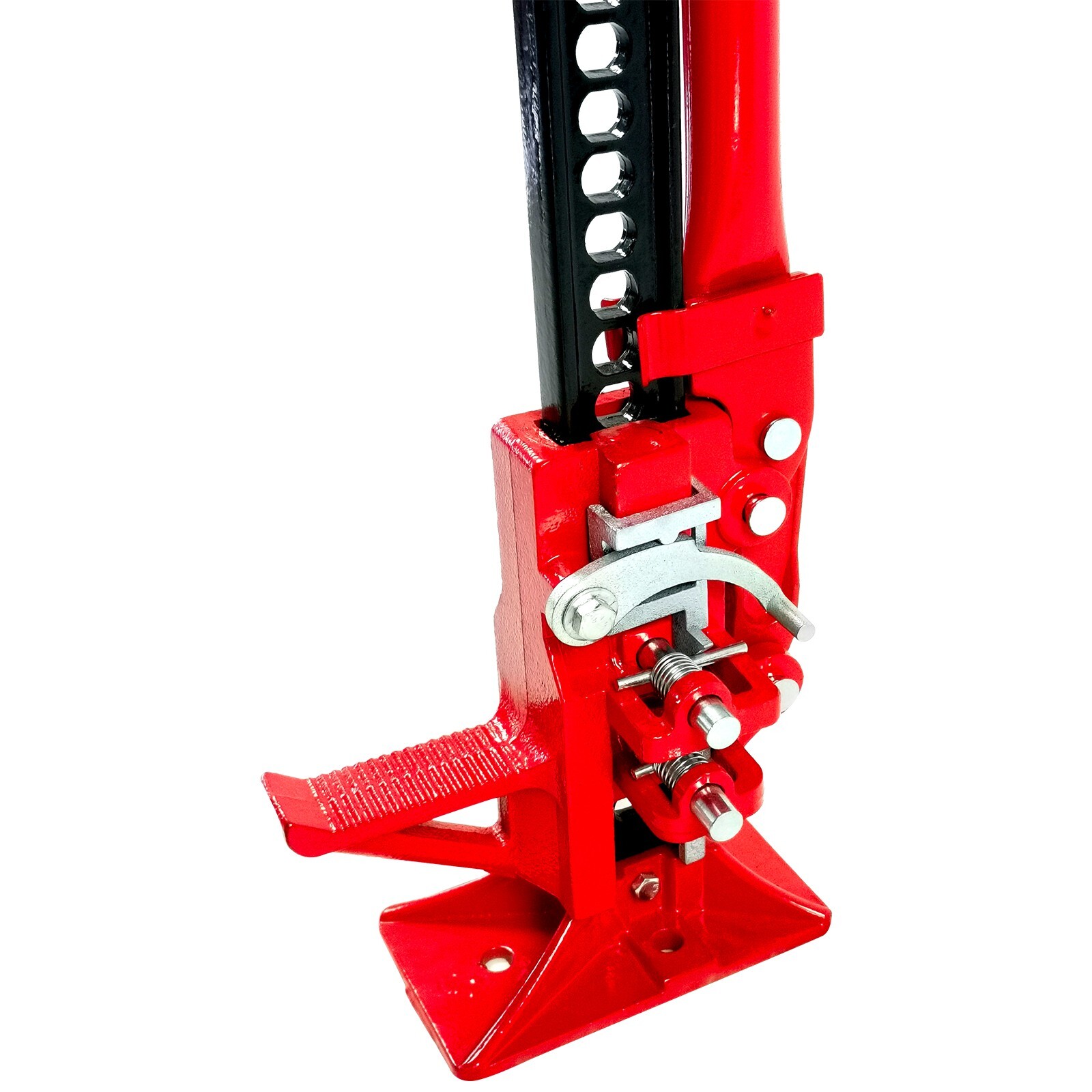 48" High Lift Ratcheting Off Road Utility Farm Jack 6000lbs/3Ton Capacity Red