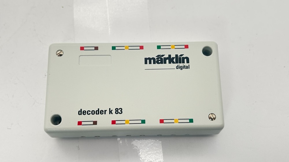 Märklin 6083 decoder k83 in original packaging with description k 83