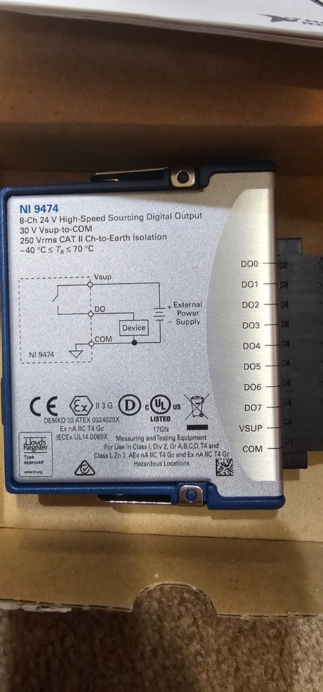 National Instruments NI 9474 cDAQ Digital Output Module - NEW OPEN BOX