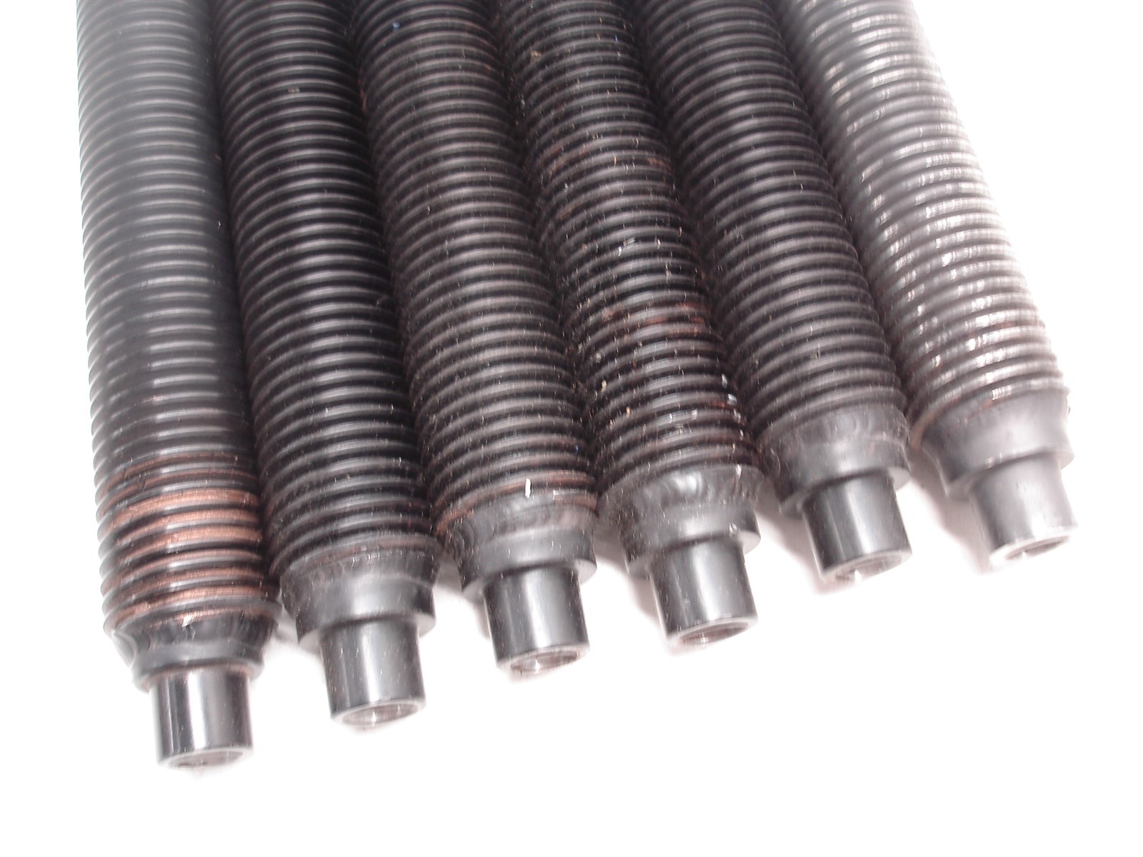 6 NASCAR ALUMINUM 1-1/8" THREAD REAR END TRACK BAR ADJUSTER EXTENSION RODS 23.5"