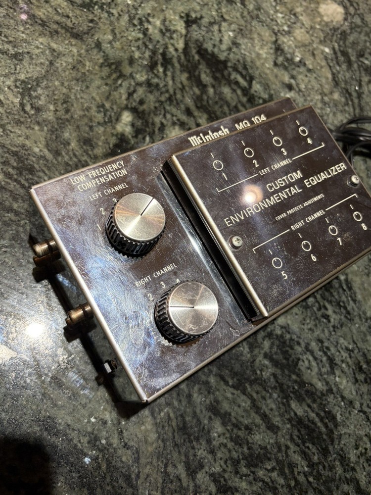 Mcintosh MQ104 Environmental Equalizer Untested