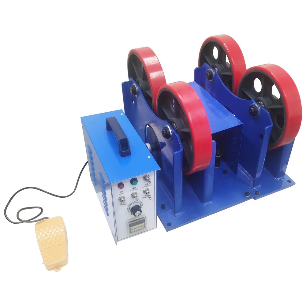 1T Timer-Controlled Welding Turning Roller Welding Roller Positioner 20-800mm