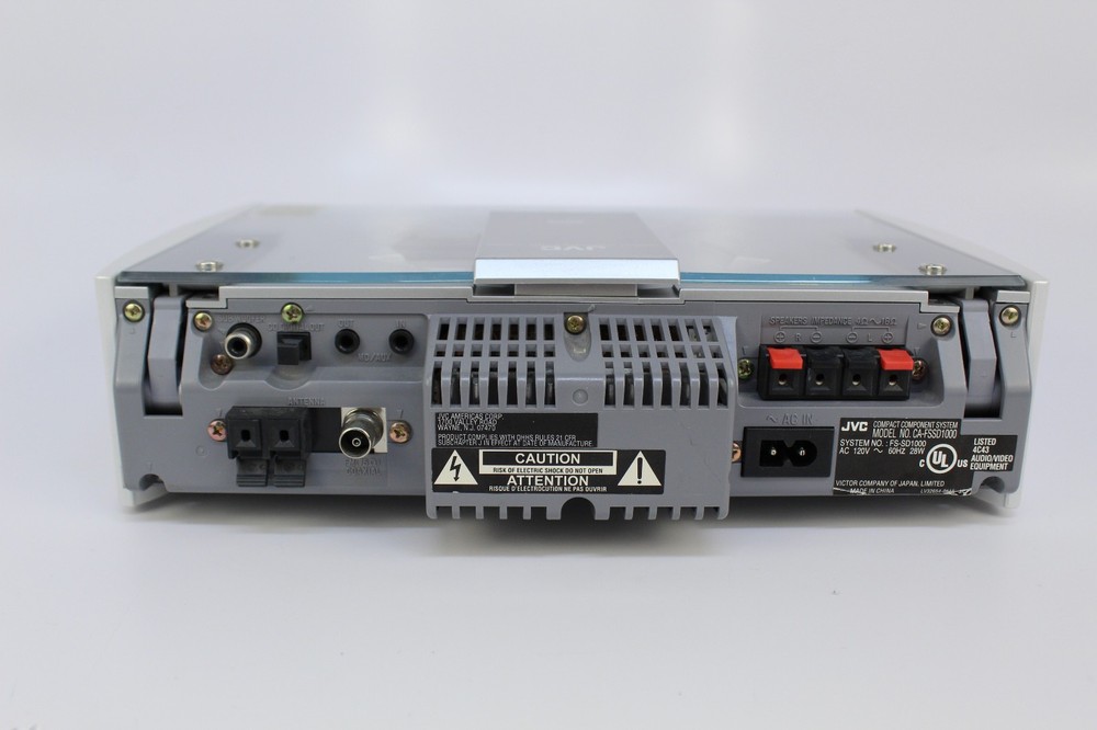 JVC FS-SD1000 Compact Component System CD Player with Remote