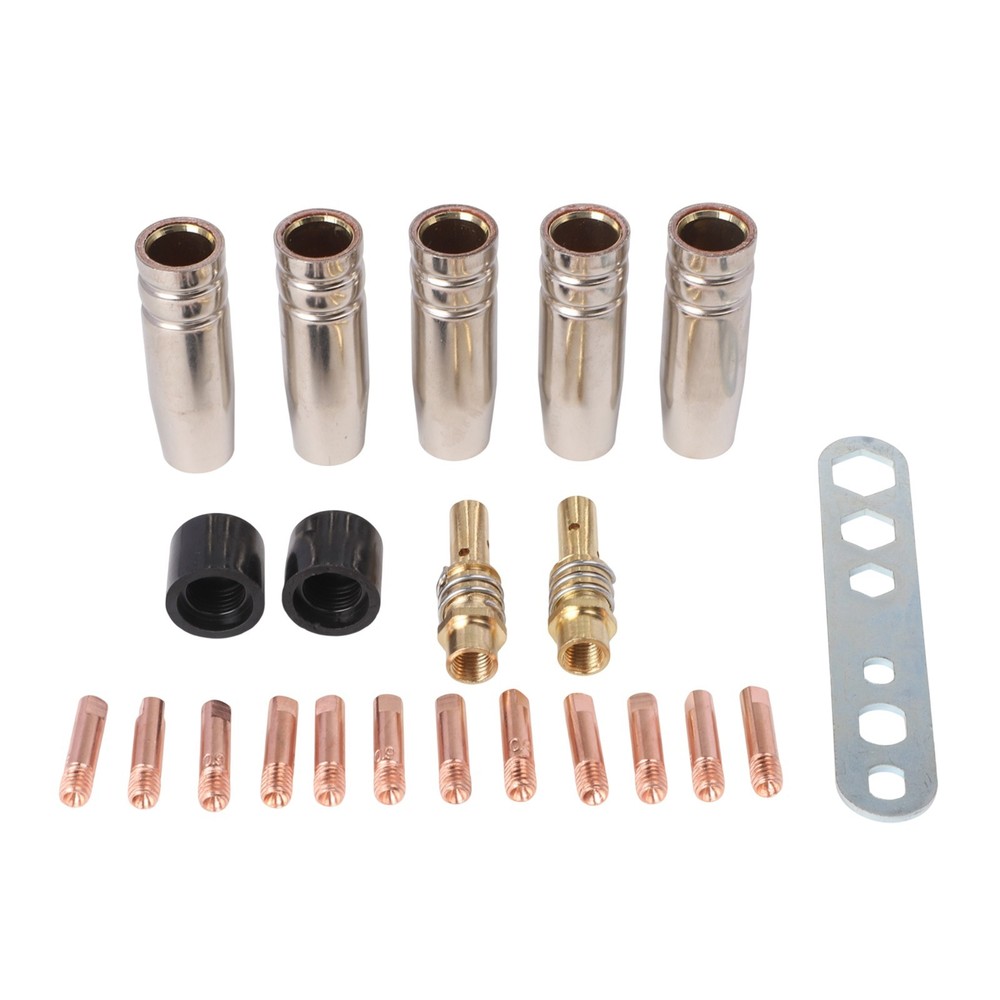 22PCS Essential Welding Accessories Set Compatible with For MIG Devices