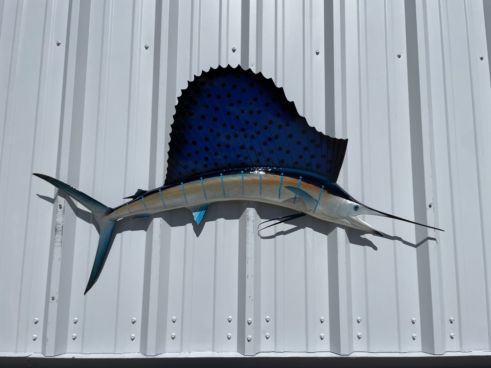 52" Sailfish Half Mount Fish Replica - Quick Production