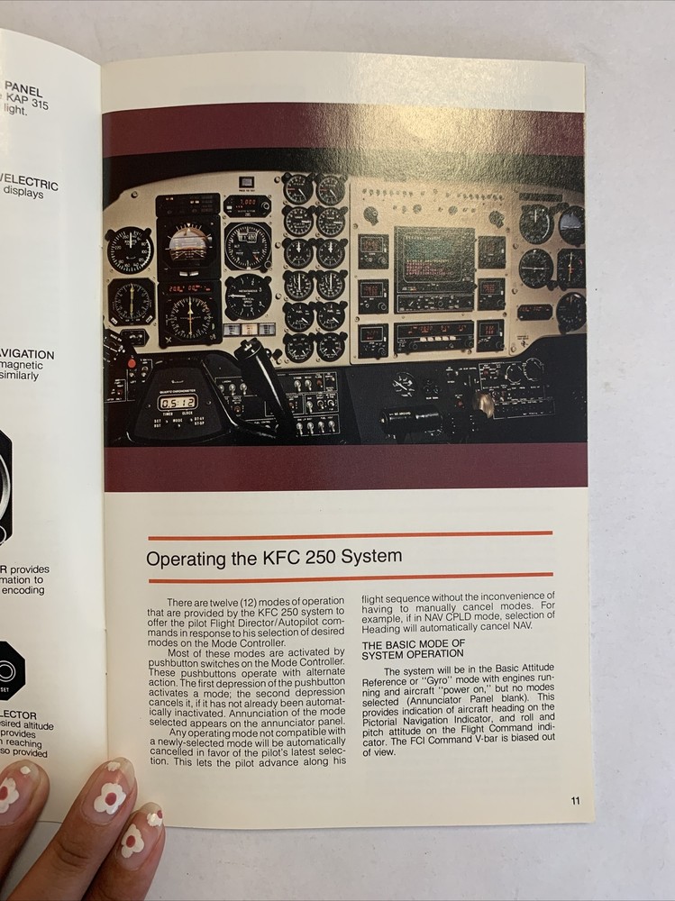 King KFC 250 Flight Control System Pilot's Guide