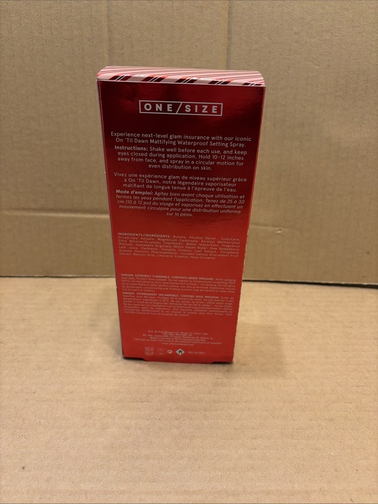 On ’Til Dawn Big Bitty Mattifying Waterproof Setting Spray Duo – Includes Full