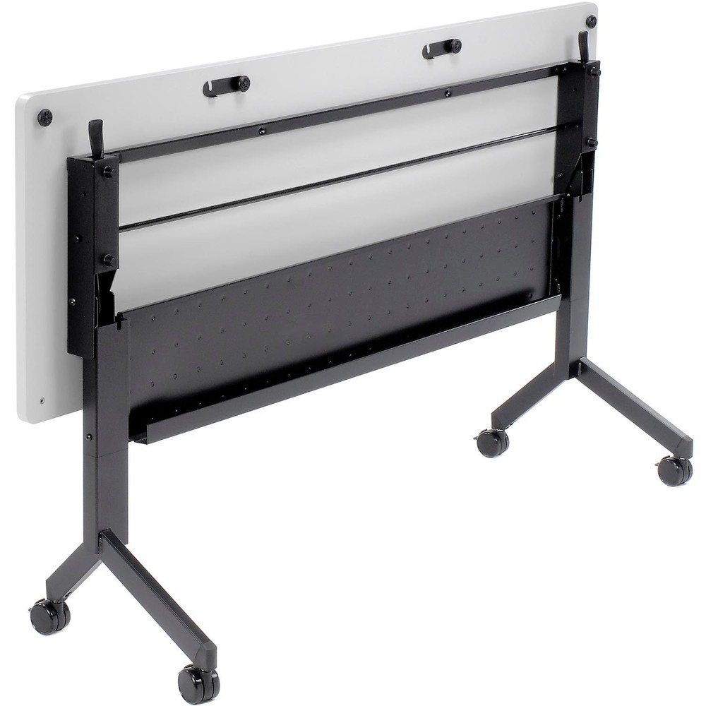 Global Industrial Flip-Top Training Table 72" x 24" Gray