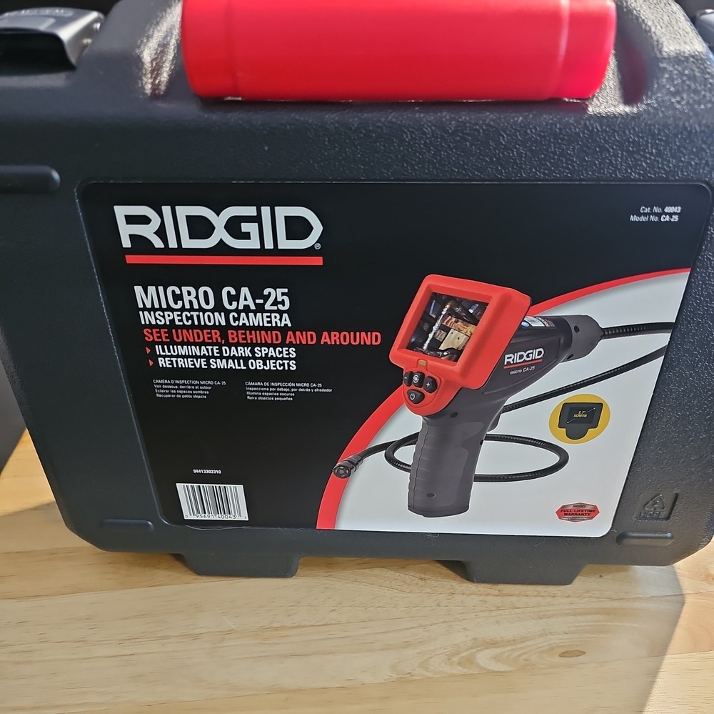 RIDGID CA-25 Micro Visual Inspection & Diagnostic Handheld Camera 40043
