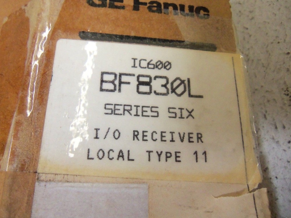 GE FANUC IC600BF830L RECEIVER MODULE NSMP