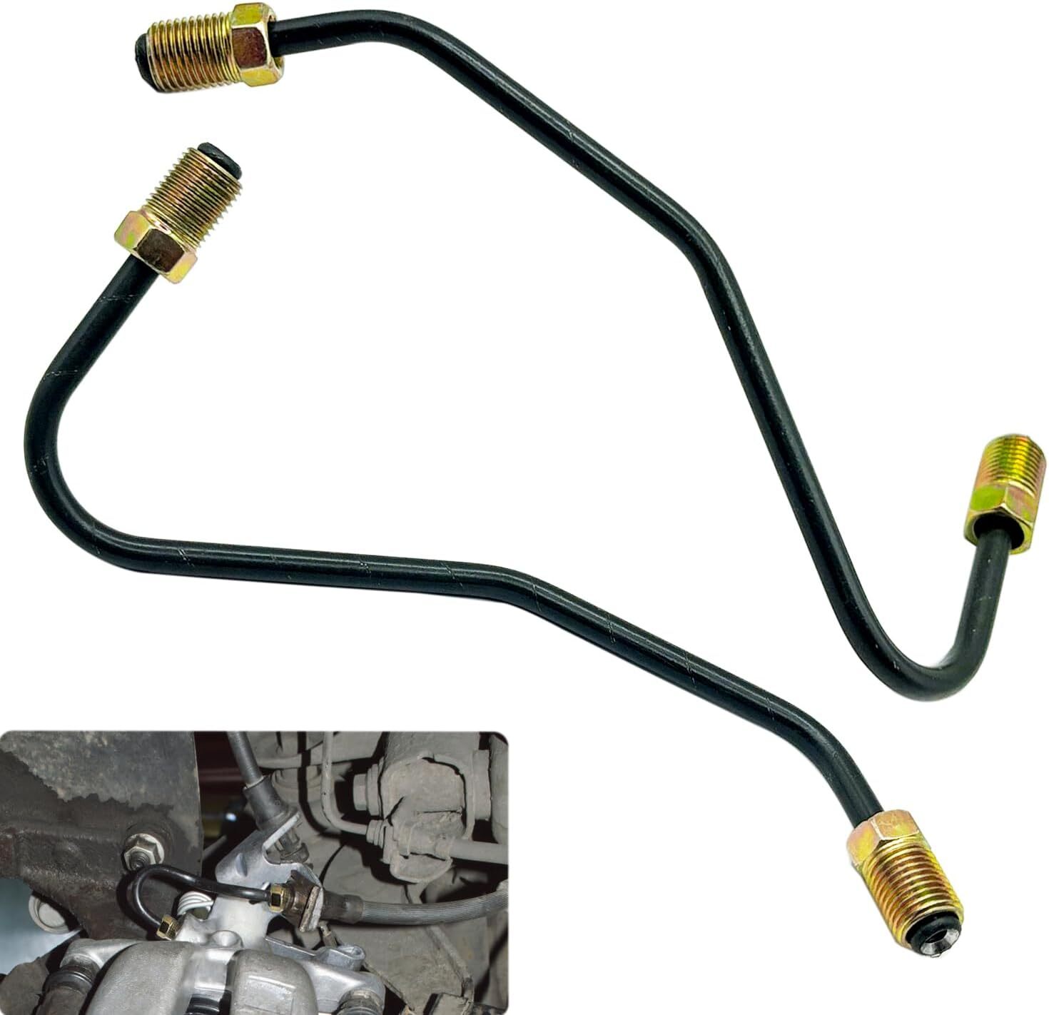 Front Brake Caliper Line Set Upper Lower Left Right 4PCS For Toyota Tundra 07-14