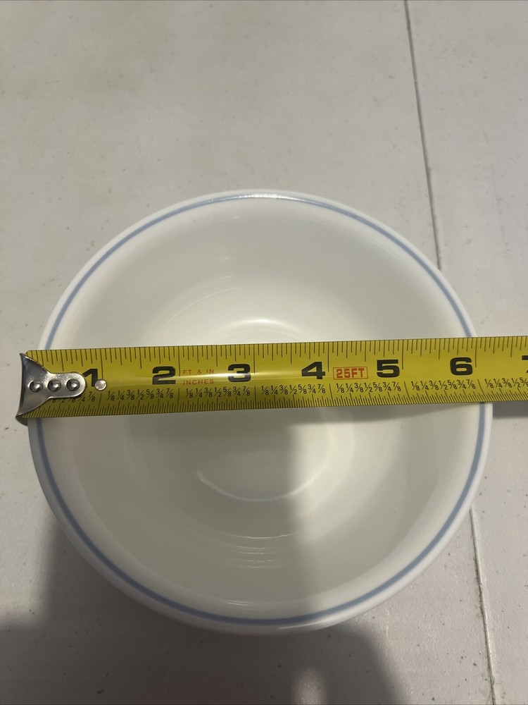 Corelle Blue Trim Cereal Bowl