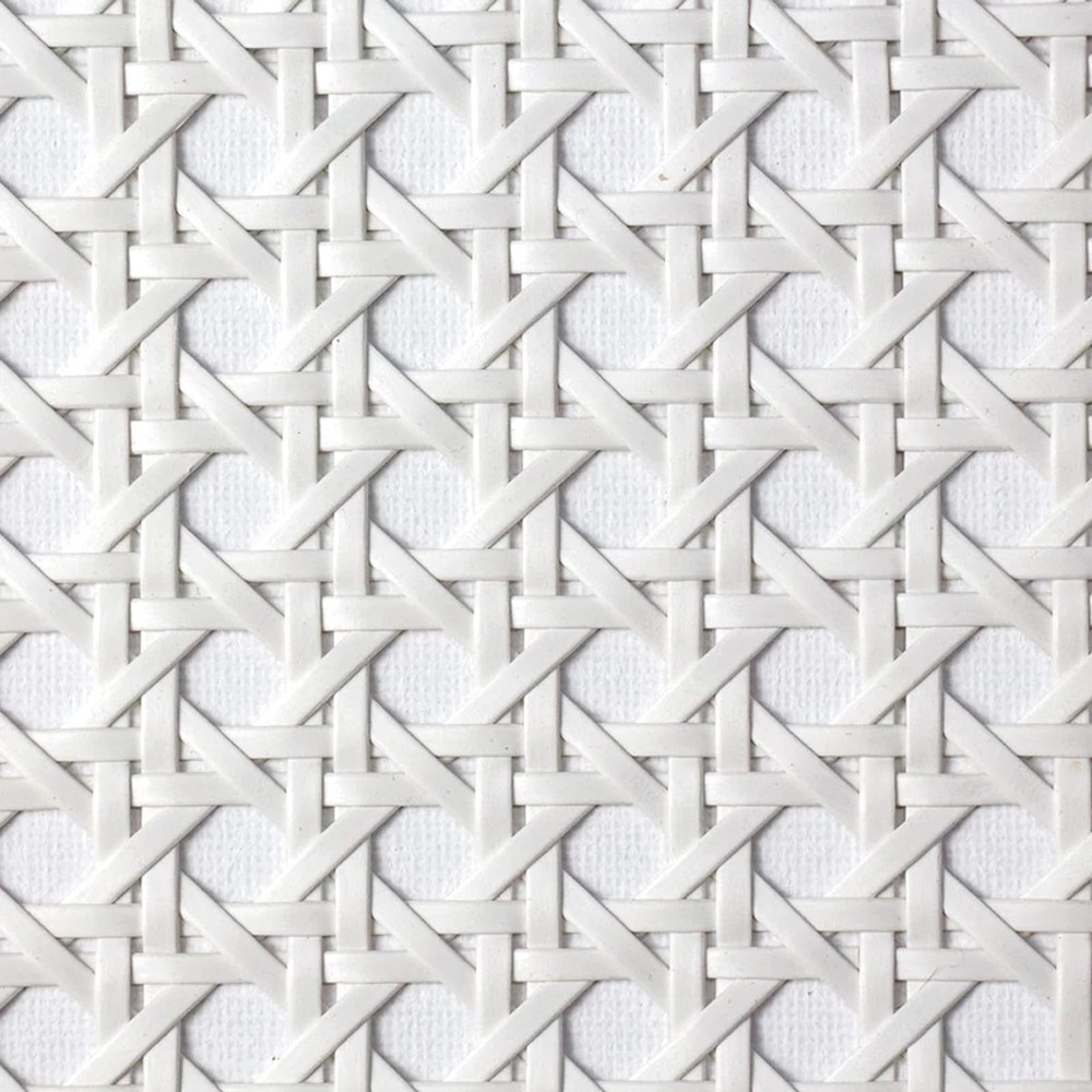 16" Width x 9.9 Feet White Cane Rattan Webbing Roll for Caning Projects, Cane...