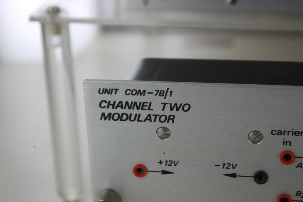 DEGEM SYSTEMS UNITCOM 7B CHANNEL TWO MODULATOR DEMODULATOR CIRCUITS