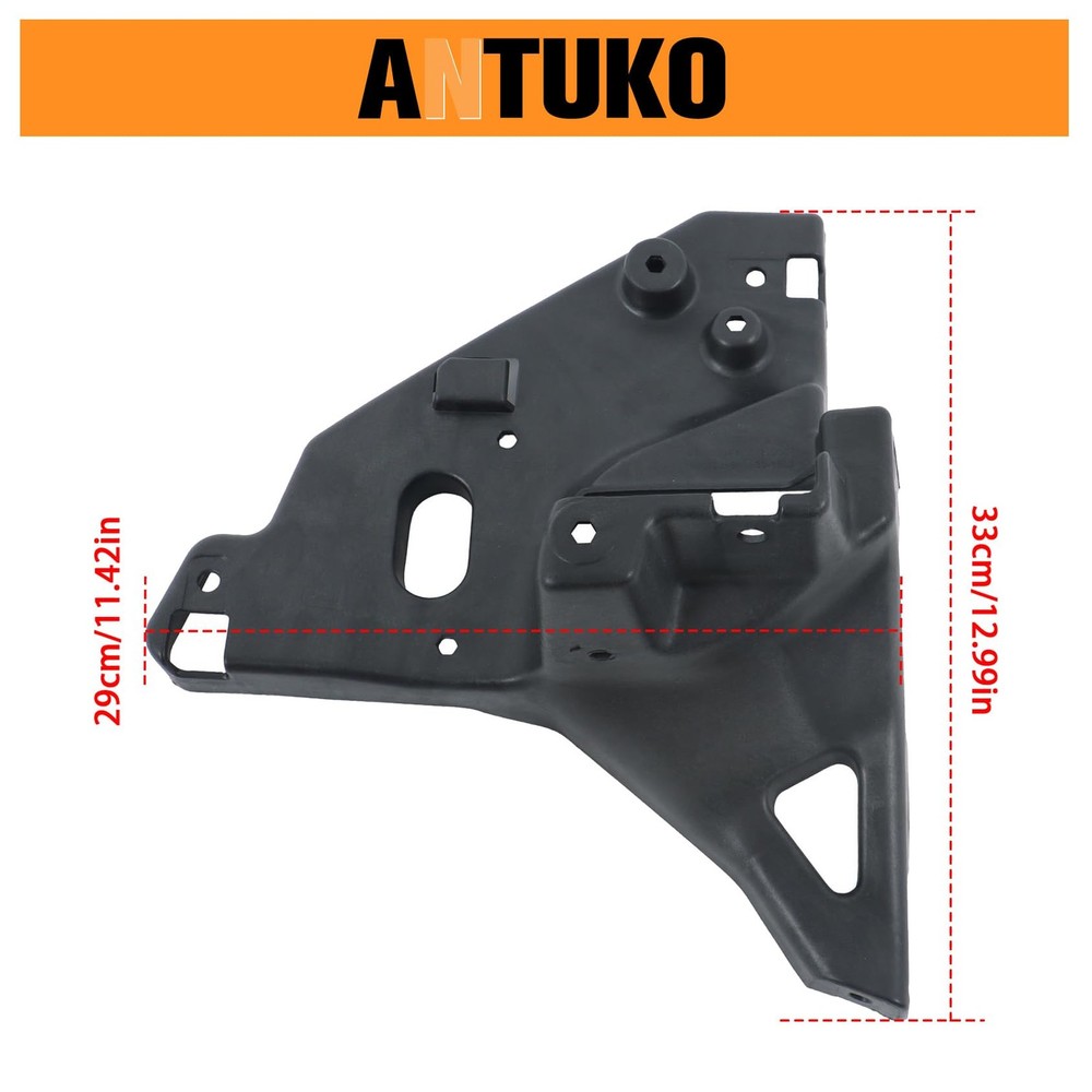 Black Front Bumper Bracket Driver Side Replacement for Escalade 2021-2024