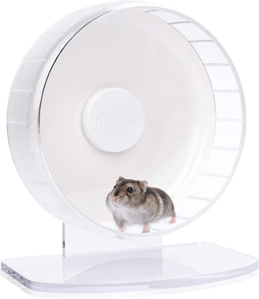 Super-Silent Hamster Exercise Wheels - Quiet Spinner Hamster Running Wheels with