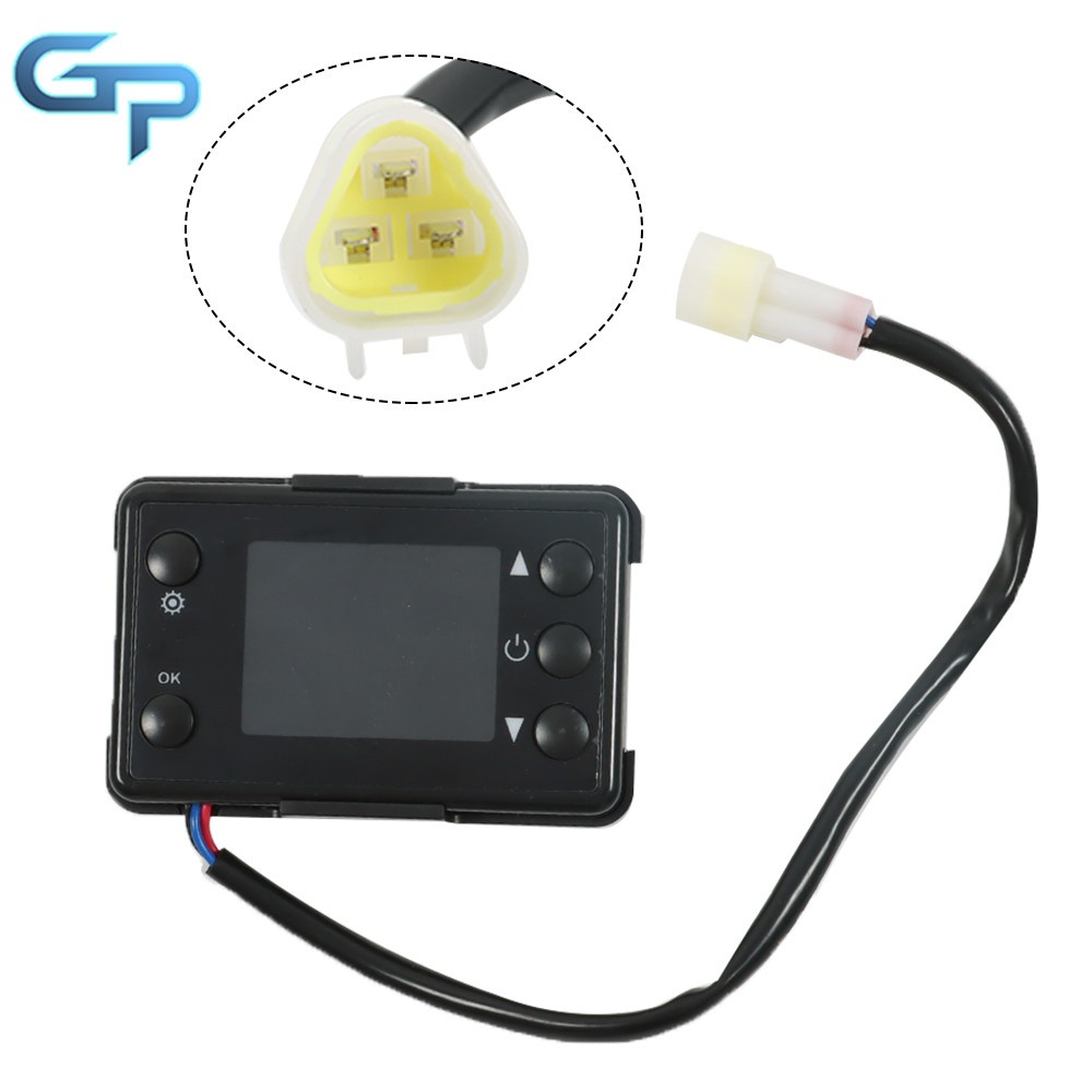 12V 5KW LCD Display Remote Control For Car Bus RV Garage Diesel Air Heater