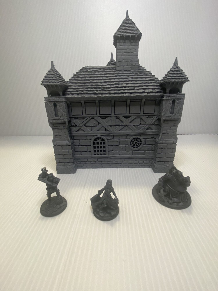 Fantasy: Mage's Library - DND Malifaux AOS (28mm Scale)