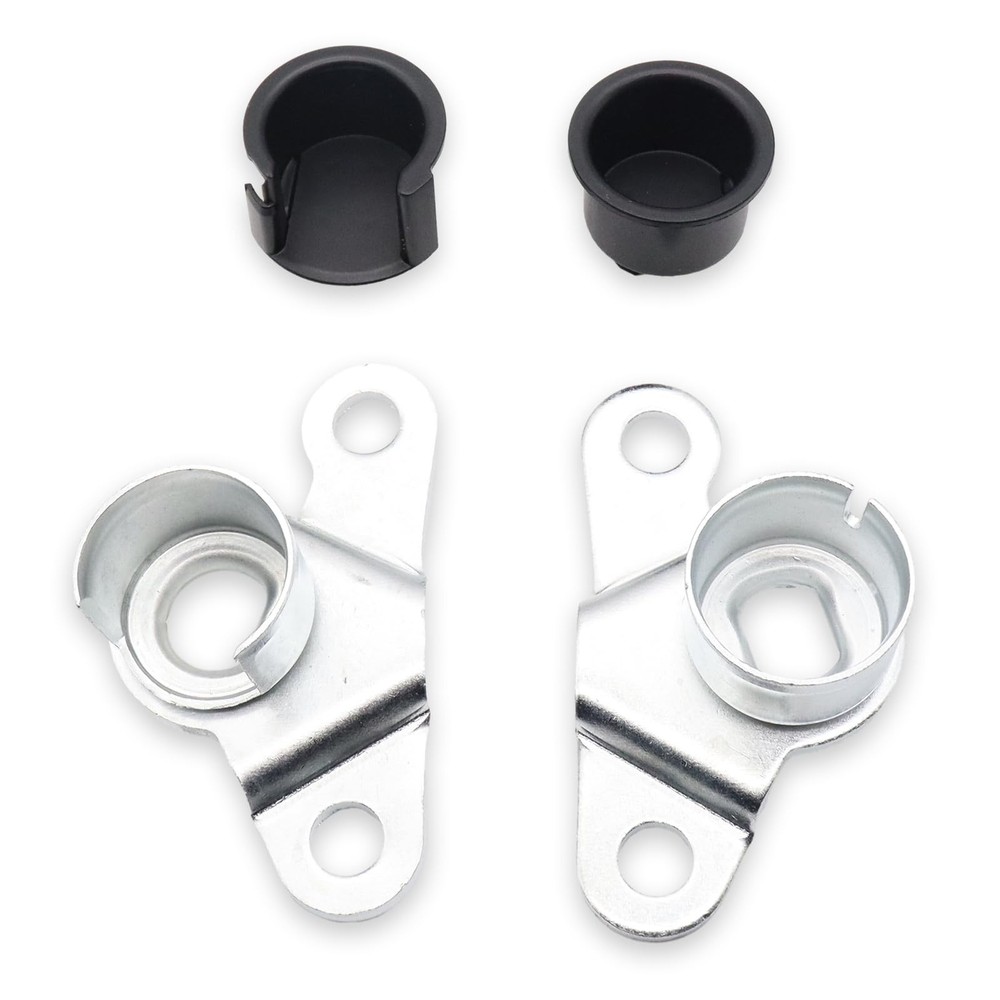 Tailgate Hinge Set for 2005-2021 Nissan Frontier, Driver & Passenger Side, 4 Pcs