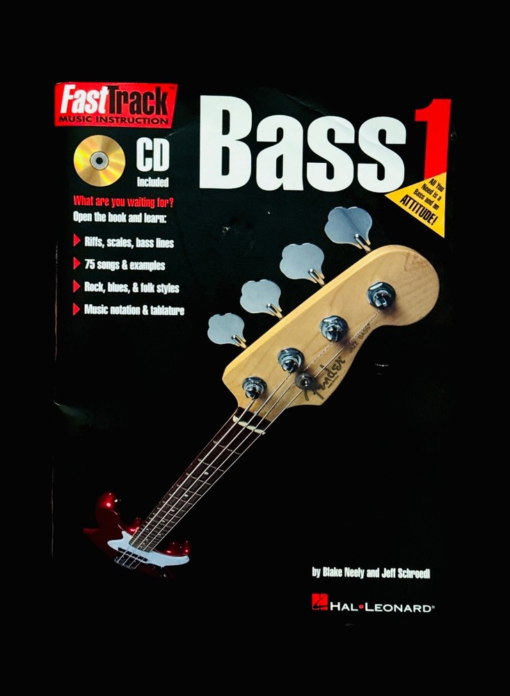 Hal Leonard: FastTrack Bass Method: Book 1 (Book/CD)