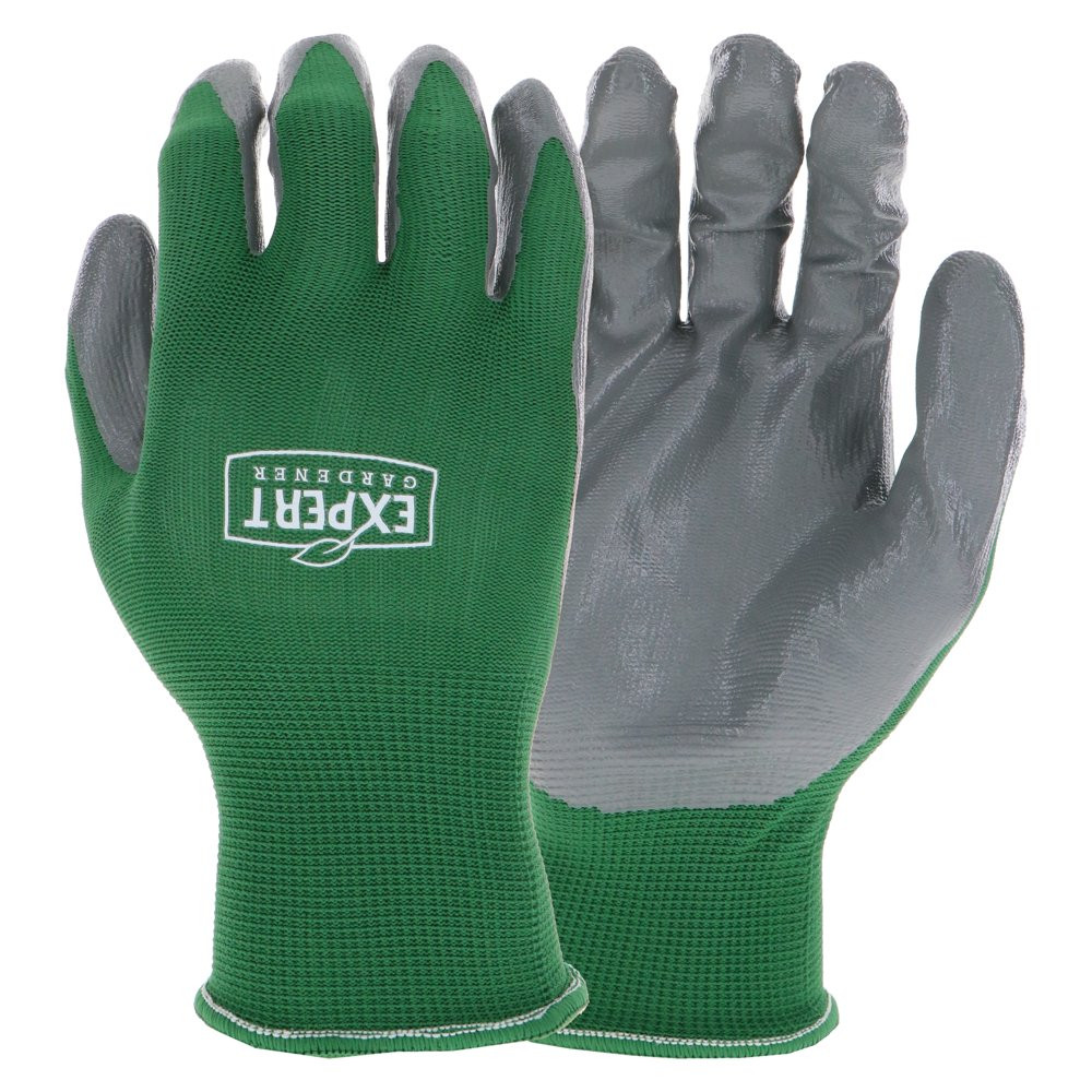 OUTDOOR NITRILE WORK GLOVES (5 Pack) Garden Medium
