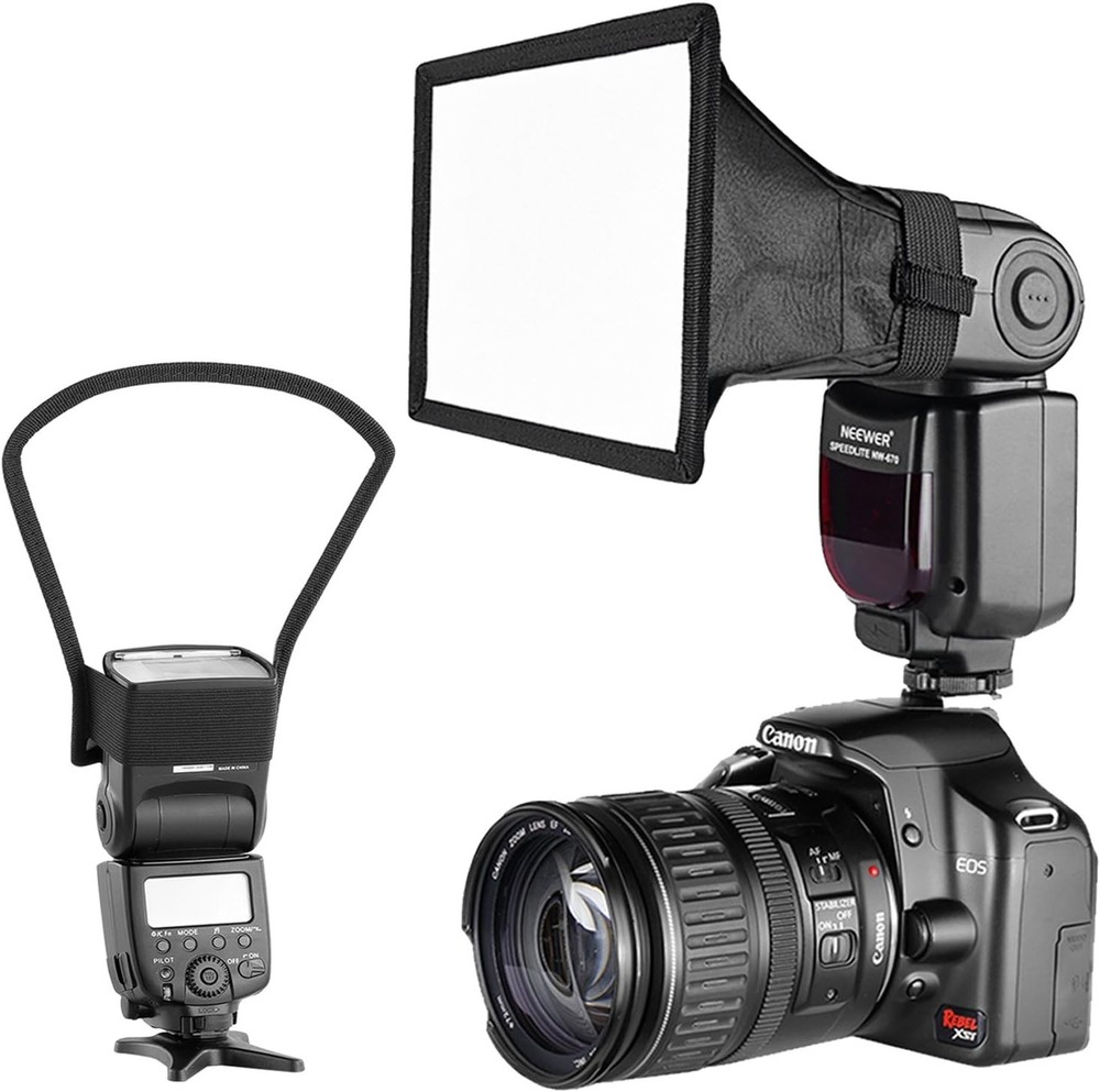 Altura Photo Flash Diffuser Softbox (6x5) + Reflector Diffuser – New (Open Box)